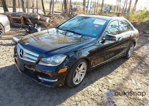 2012 Mercedes-Benz C 300 Sport 4Matic from USA, damaged, VIN WDDGF8BB2CR230963